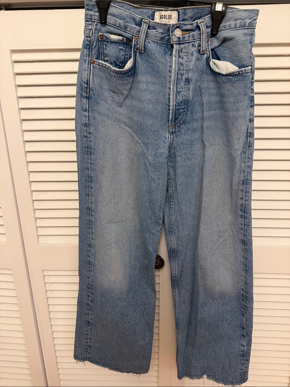 Agolde low slung baggy jeans